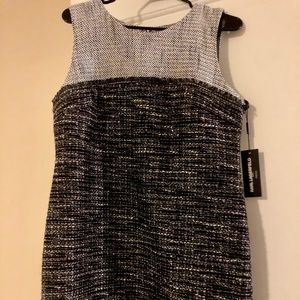 Karl Lagerfeld Tweed Sheath Dress